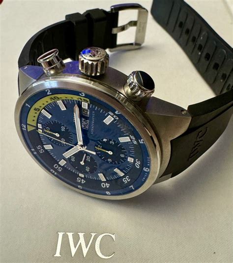 cinturini velcro iwc aquatimer prezzo|IWC Aquatimer Calypso IW378203 .